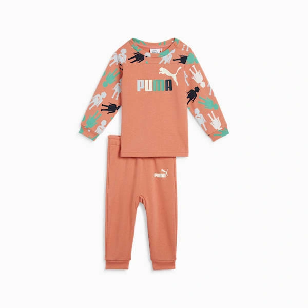 PUMA x PLAYMOBIL®: ¡Diversión y comodidad para tu pequeño explorador! Set jogger 2 piezas, pura alegría.